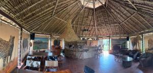 Posezení v ubytování Buffalo's Rest Greenpark-Naivasha