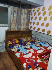 Postel nebo postele na pokoji v ubytování JJ LODGE Ac