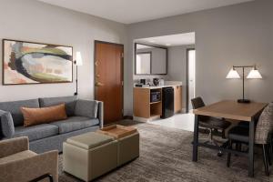 Embassy Suites by Hilton at Hot Springs Convention Center的休息区