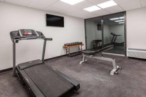 Fitness centrum a/nebo fitness zařízení v ubytování Ramada by Wyndham Austin South