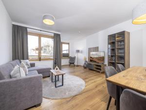 Χώρος καθιστικού στο Modernes Appartement am Wilden Kaiser