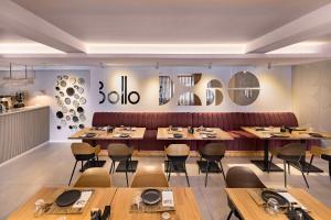 Χώρος καθιστικού στο Graffiti Hotel