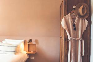 Voodi või voodid majutusasutuse Agriturismo Scala - Eco Boutique B&B toas