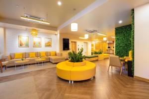 Posezení v ubytování Bloom Hub WEH Andheri