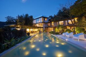 Bazén v ubytování Anji Yuzizai Resort nebo v jeho okolí