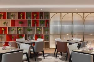 Predel za sedenje v nastanitvi Wyndham Singapore Hotel