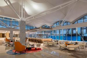 Predel za sedenje v nastanitvi Wyndham Singapore Hotel