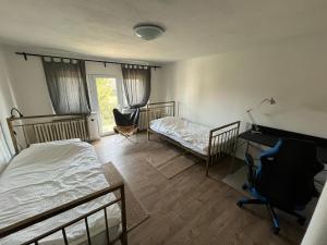 Katil atau katil-katil dalam bilik di Jelenec House