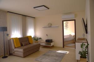 Χώρος καθιστικού στο LuDo Apartments