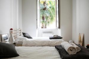 Krevet ili kreveti u jedinici u objektu Lovely Sempione Apartment