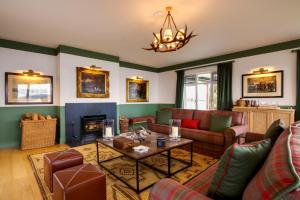 Posezení v ubytování Corrib Lodge