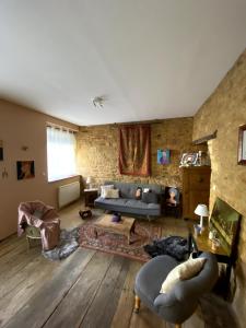 Posezení v ubytování House with good energy