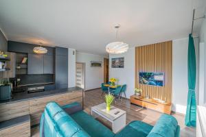 Kuchyňa alebo kuchynka v ubytovaní Apartament w Cieplicach