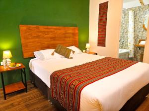 Letto o letti in una camera di Hotel and Country House Valle Sagrado de los Incas