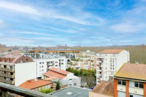 Výhľad na mesto Toulouse alebo výhľad na mesto priamo z apartmánu