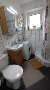 Ένα μπάνιο στο Apartament Lyszcze 7 Centrum