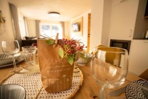 Posezení v ubytování Bergzauber Appartements