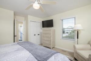 Letto o letti in una camera di Azure home