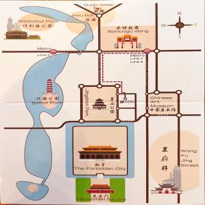 Půdorys ubytování Jingshan Garden Hotel