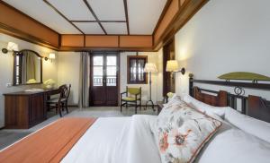Ένα ή περισσότερα κρεβάτια σε δωμάτιο στο Simantro Resort