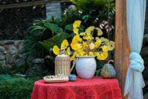 Сад в Xiangzixi Bed and Breakfast