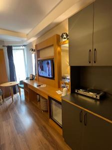 Dapur atau dapur kecil di The Port Rooms