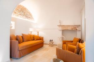 Χώρος καθιστικού στο MASSERIA STELLA DEL CARRUBO - Apulian luxury House & Sea View