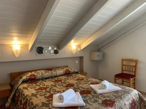 Postel nebo postele na pokoji v ubytování Brati II Beach Hotel + 37 fotografií