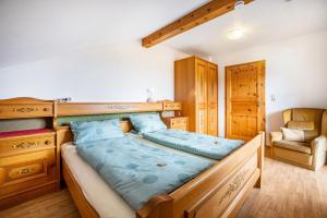 Postel nebo postele na pokoji v ubytování Haus Maier