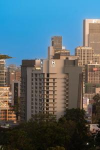 Nespecifikovaný výhled na destinaci Nairobi nebo výhled na město při pohledu z hotelu