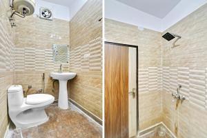 Koupelna v ubytování Hotel O One Plus One Residency