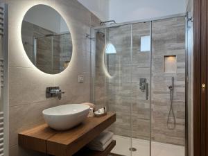 Koupelna v ubytování B&B Affittacamere Vecchia Alimini