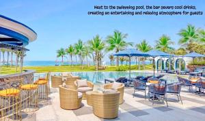 Bazén v ubytování Apartment in resort 5 star Hội An Beach Việt Nam nebo v jeho okolí