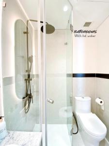 Koupelna v ubytování Apartment in resort 5 star Hội An Beach Việt Nam