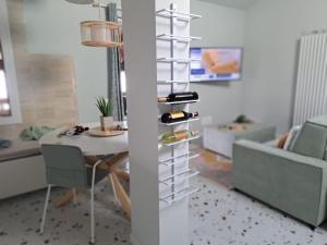 TV a/nebo společenská místnost v ubytování Horizon Lake view, Predore