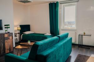 Posezení v ubytování Hotel Świt