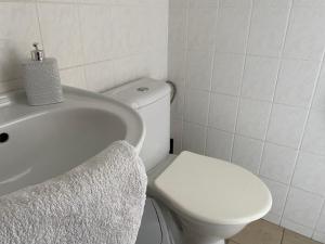 Koupelna v ubytování Penzion Janata