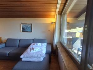Predel za sedenje v nastanitvi Apartment Schmid - Steinbock Lodges