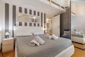 Katil atau katil-katil dalam bilik di White Residence Apartment