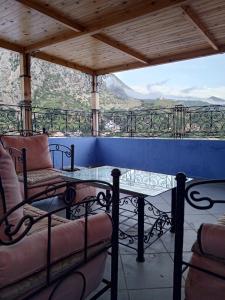 Nespecifikovaný výhled na hory nebo výhled na hory při pohledu z bed and breakfast