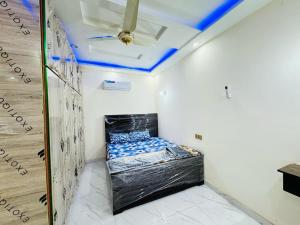 Voodi või voodid majutusasutuse Park View Apartments toas