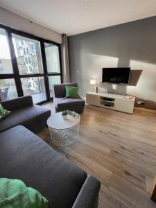 Posezení v ubytování Chill Apartments City Link