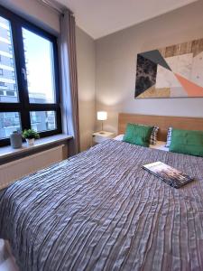 Postel nebo postele na pokoji v ubytování Chill Apartments City Link