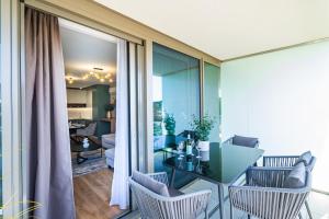 Et opholdsområde på MyFlat Wave Solar Apartment