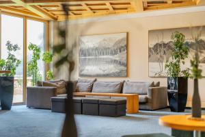 Posezení v ubytování Waldhotel Arosa
