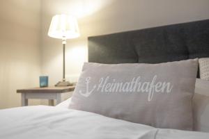 Ein Bett oder Betten in einem Zimmer der Unterkunft Haus Seaside