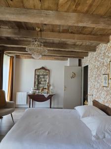 Postel nebo postele na pokoji v ubytování Casa Nanuccia