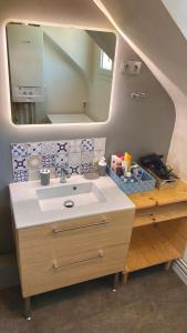 Koupelna v ubytování Magnifique T2 Cosy refait à neuf + 20 fotografií