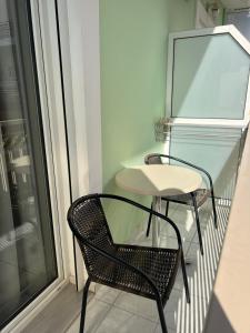 Balkón nebo terasa v ubytování Hotel Nevada Kalamata
