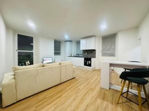 Nhà bếp/bếp nhỏ tại Haus Simplon